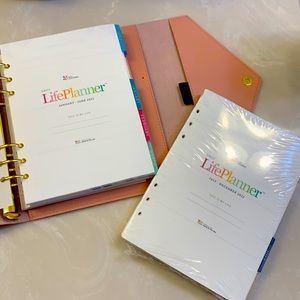 NEW Erin Condren Blush A5 Daily LifePlanner 2022
